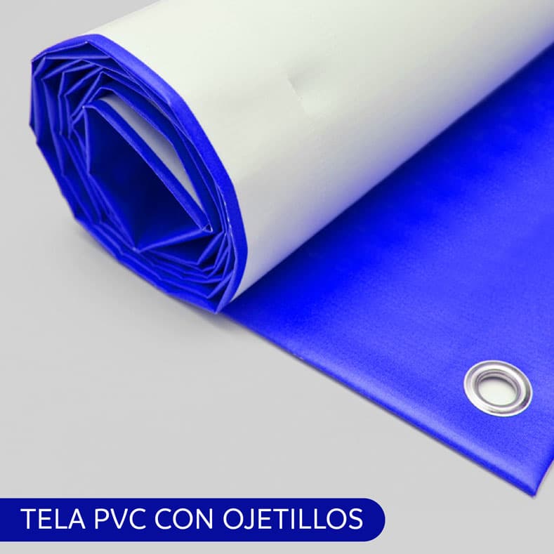 Pendón con ojetillos